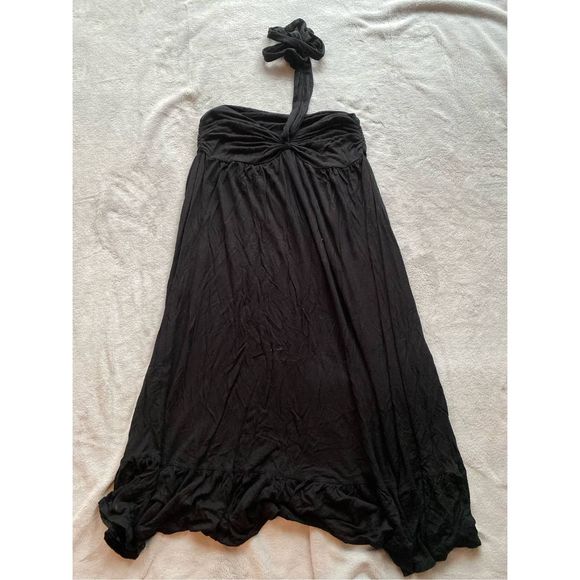 Black Halter/Sleeveless Dress - Picture 1 of 3